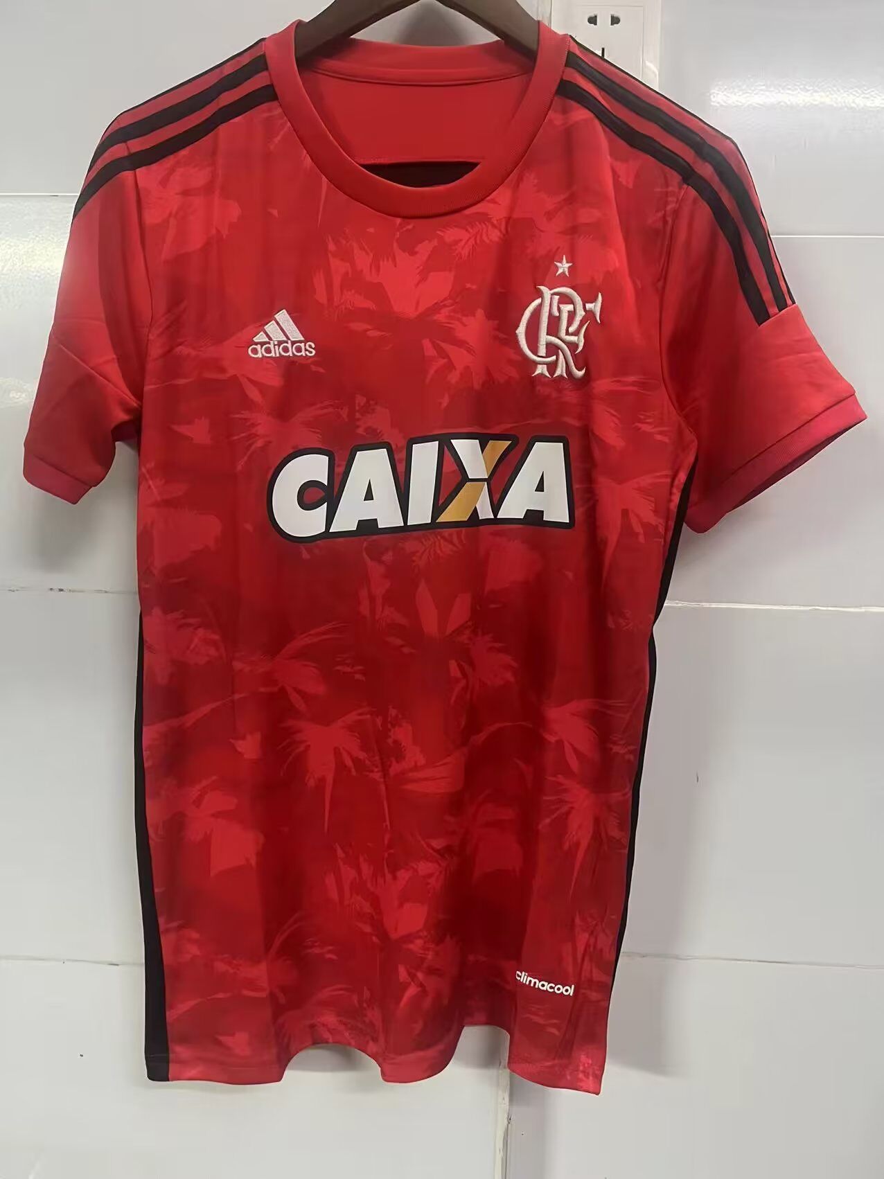 AAA Quality Flamengo 14/15 Third Red Soccer Jersey